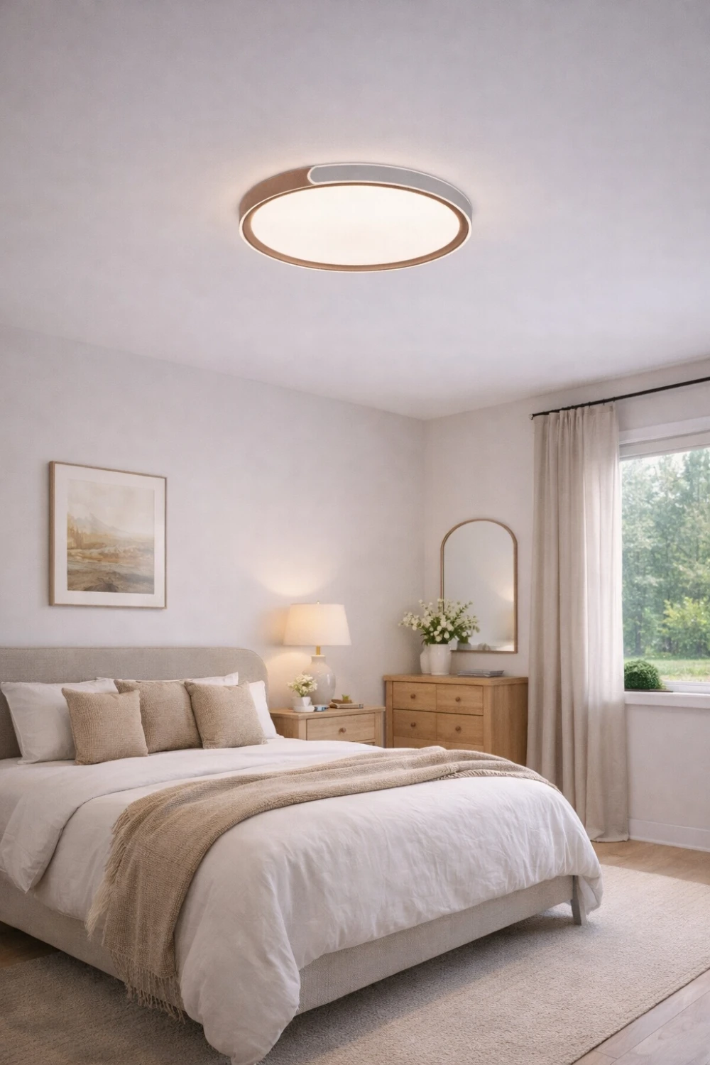 Plafonieră LED Lead, alb/auriu, 48W CCT 3000K/4000K/6500K [2]