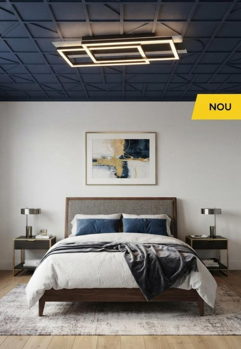 Plafoniera LED Rob PL2, alb/negru, 24W 4000K, KL151179 [2]