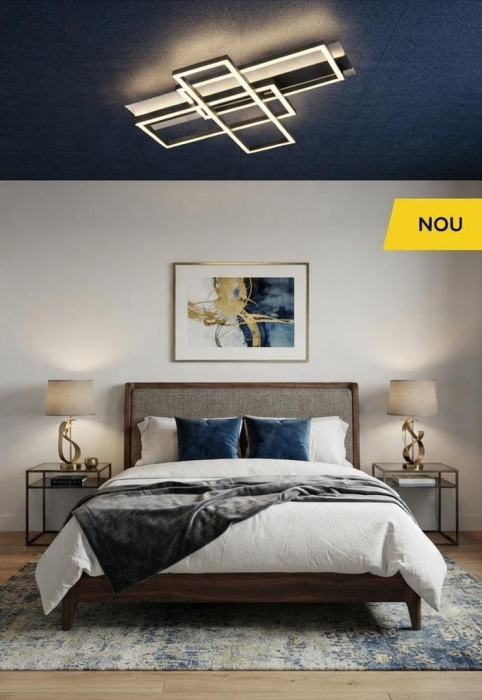 Plafoniera LED Rob PL3, alb/negru, 40W 4000K, KL151180 [2]