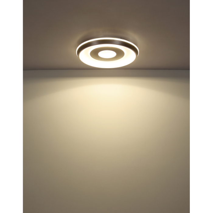 Plafoniera LED Williamson, alb mat/sampanie, 40W CCT 2700K/4000K/6500K [4]