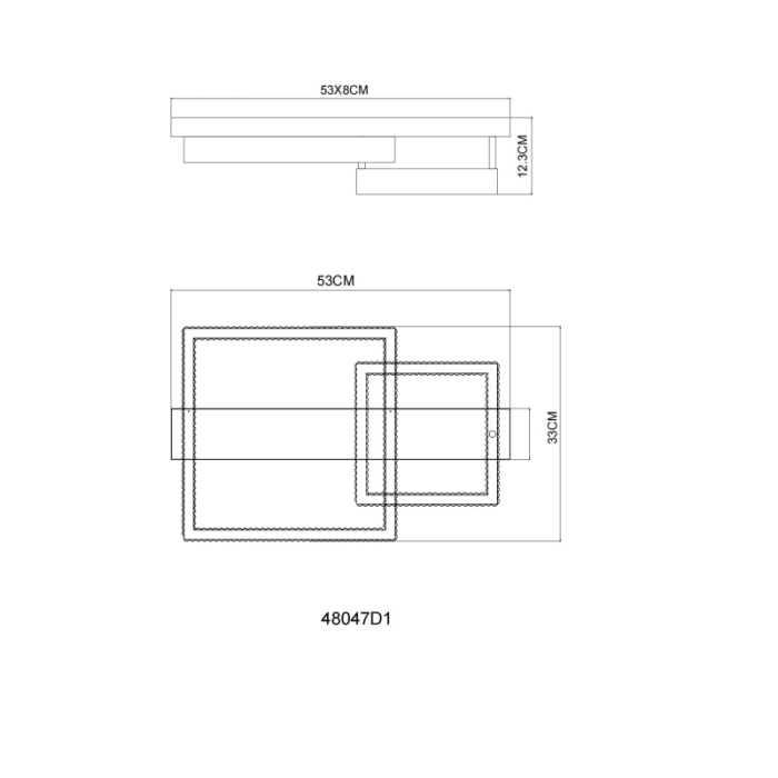 Plafoniera LED Zara, metal alb mat, metal de culoare nisip, plastic alb, plastic transparent, 24W 3000K [4]