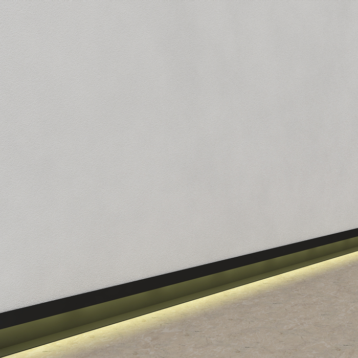 SHADOW GAP BLACK PROFILE 200 CM [2]