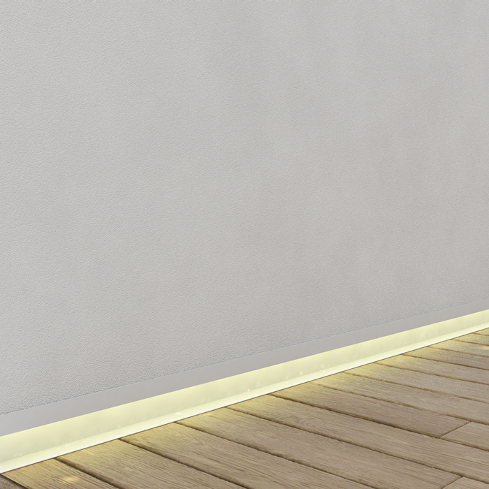 SHADOW GAP WHITE PROFILE 200 CM [2]