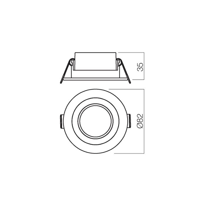 Spot incastrat LED PT 06, 70401, 3000K+RGB [3]