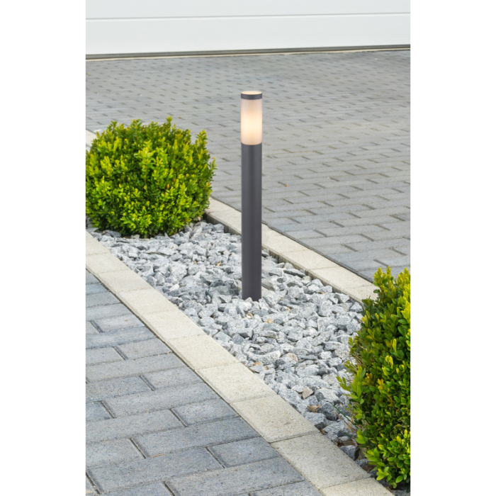Stalp de exterior Boston, oțel inoxidabil antracit, IP44, 1xE27 [2]