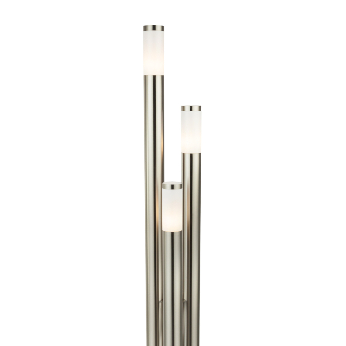 Stalp de exterior Boston, oțel inoxidabil, IP44, 3xE27 [2]