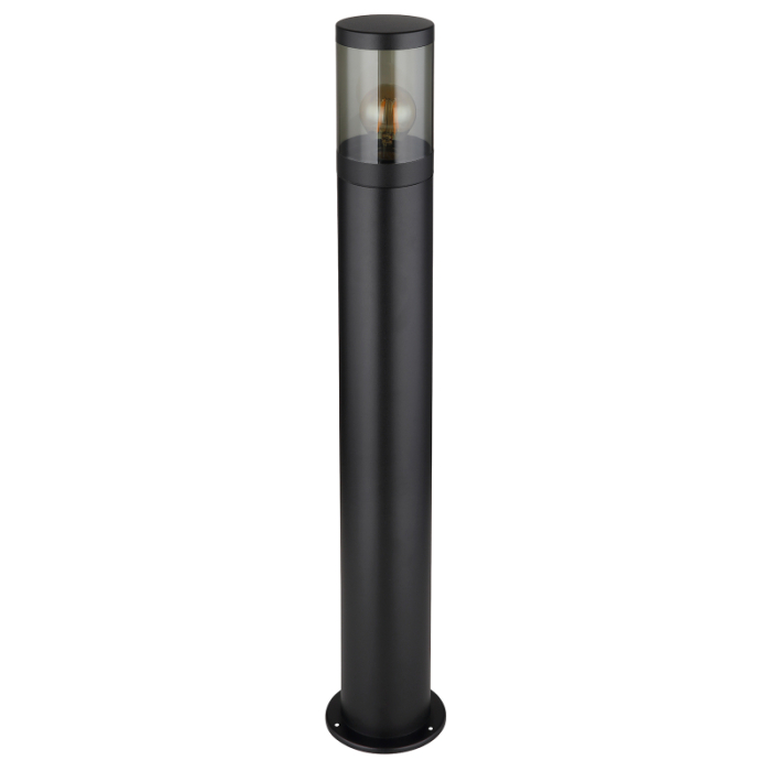 Stalp de exterior Xeloo, oțel inoxidabil negru mat, IP44, 1xE27 [3]