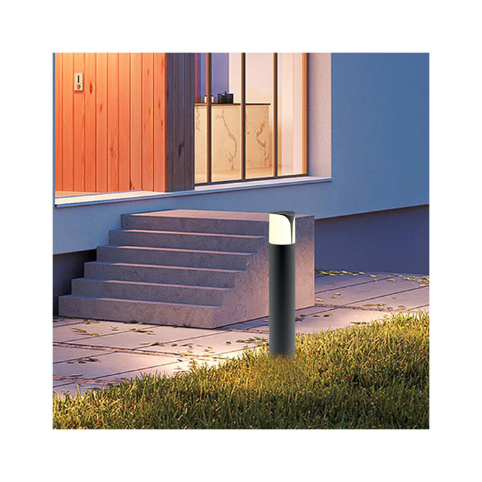 Stalp iluminat Milano, gri, 1x23W E27, BG43-04020 [2]