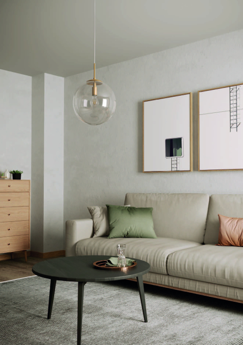 Suspensie Global, alama, 1x28W E27, 01-3165 [2]