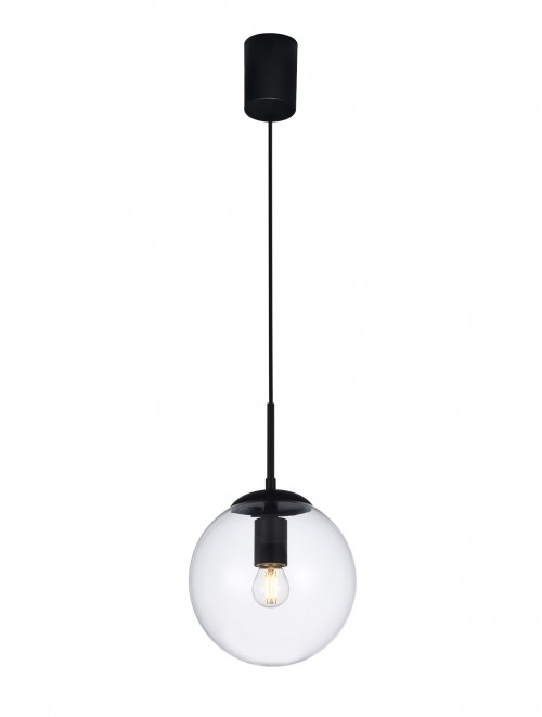 Suspensie Global, negru mat, 1x28W E27, 01-3166 [1]