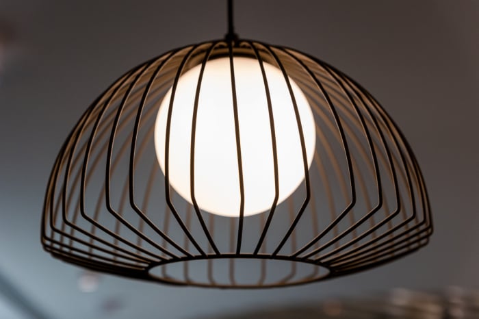 Suspensie Grid, maro-argintiu, 1xG9 111027 [3]