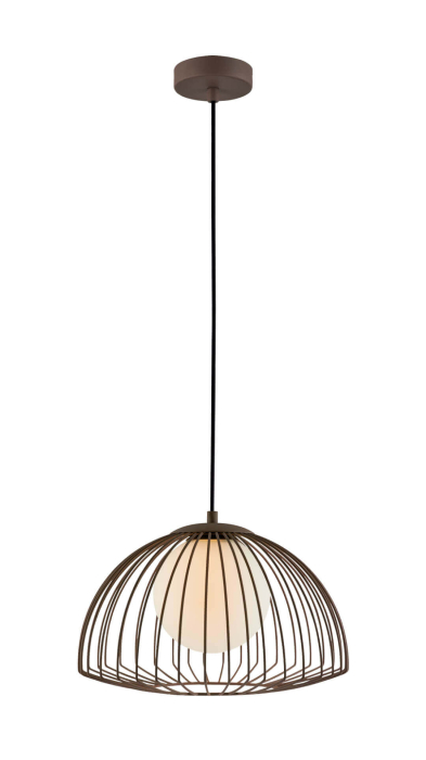 Suspensie Grid, maro-argintiu, 1xG9 111027 [1]