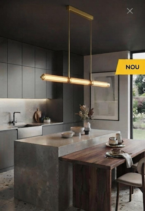 Suspensie LED Astro SP3 GD, ambra/auriu, 24W 3000K, KL142114 [2]