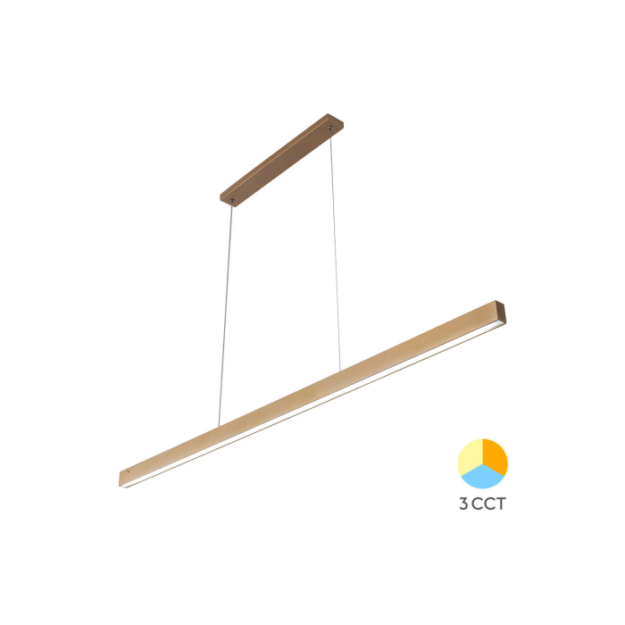Suspensie LED Aur Lina, aurie, 30W BH16-09986 [1]