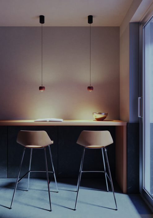 Suspensie LED Aves, cafeniu mat, 12W 01-3548 [3]