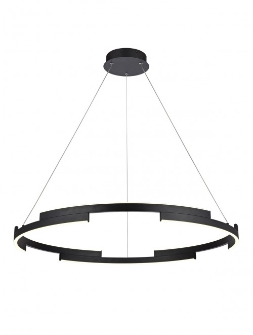 Suspensie LED Castle, negru mat, 45W 01-3176 [1]