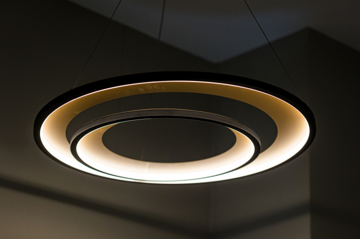 Suspensie LED Cryptic SP2, 45W negru/auriu,  142024 [2]