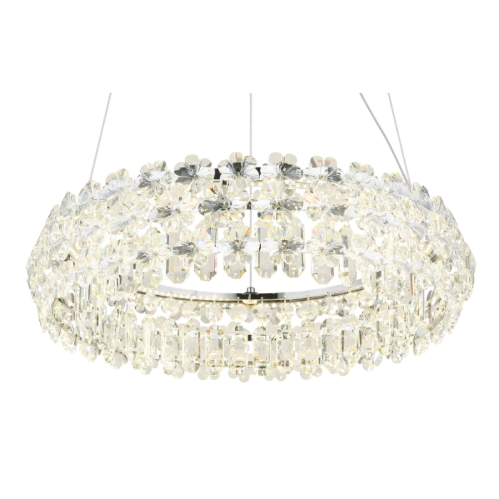 Suspensie LED Diann, metal cromat, 50W 4000K [3]