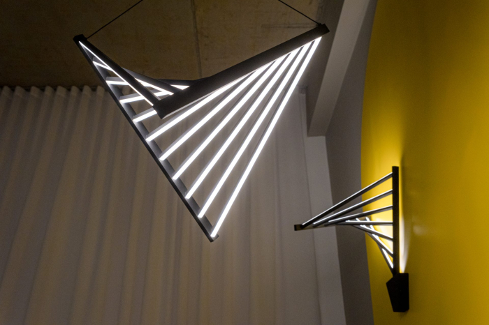 Suspensie LED Fluctus, 55W negru metal, 142073 [5]