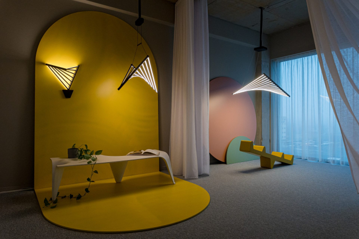 Suspensie LED Fluctus, 55W negru metal, 142073 [2]