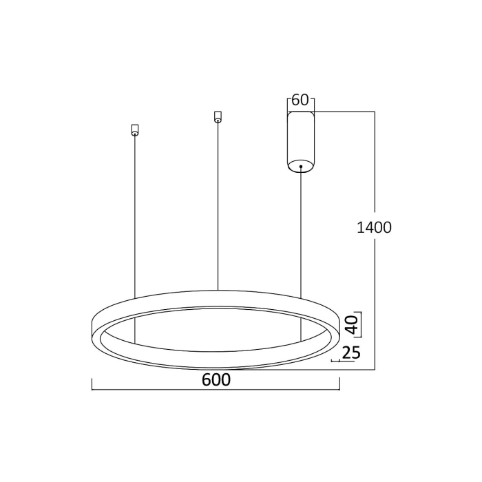 Suspensie LED Lina, alba, 35W BH16-09180 [3]
