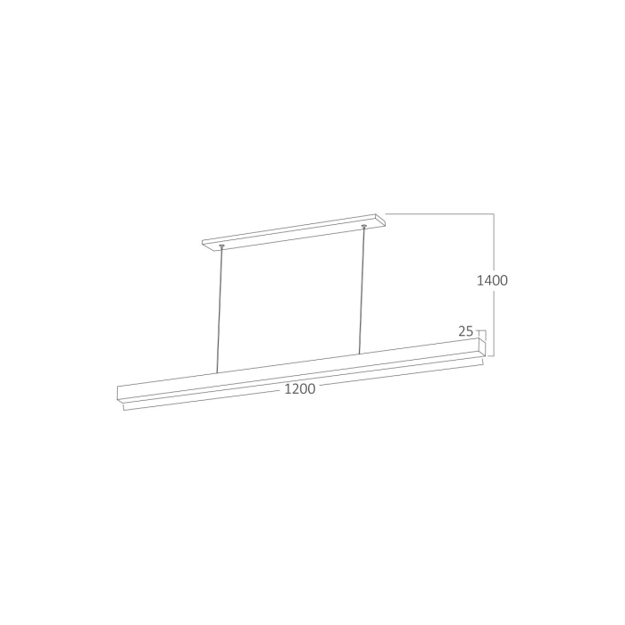 Suspensie LED Lina , negru, 30W BH16-09981 [3]