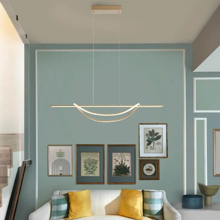 Suspensie LED Trivet, auriu mat, 35W CCT 3000K/4000K/6000K, 01-4345 [2]