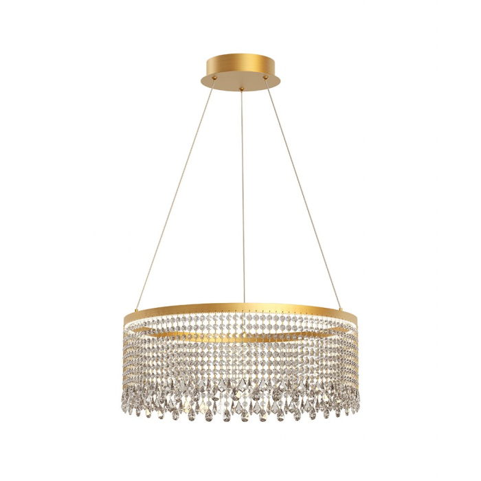 Suspensie LED Vanesia, 40W, aurie, IVA PR M 11 [1]