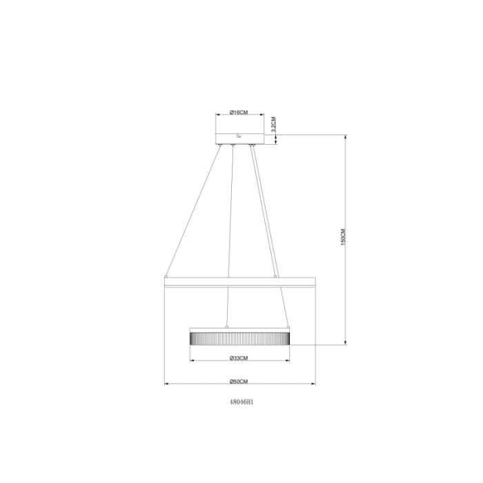 Suspensie LED Zara, metal alb mat, metal de culoare nisip, plastic alb, plastic transparent, 30W 3000K [4]