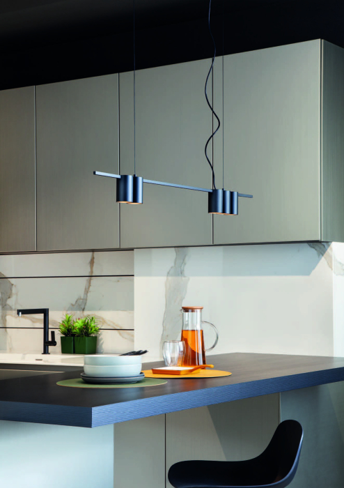 Suspensie Modi, negru mat, 5x10W GU10, 01-3516 [2]