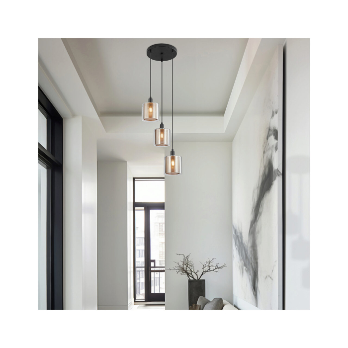 Suspensie/Pendul, cooper, 3x23W E14, BV01-00081 [2]