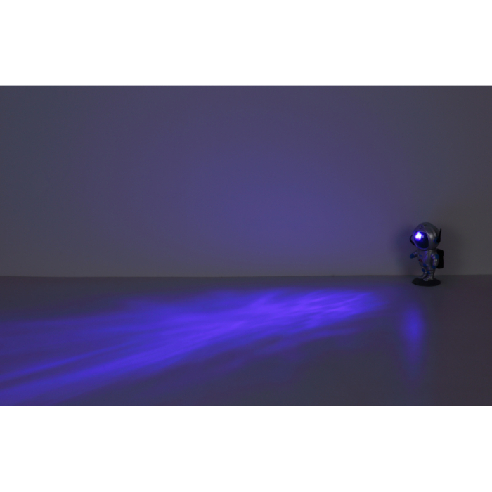 Veioza LED Cosmo, argintiu/albastru,  RGB 4.5W [5]