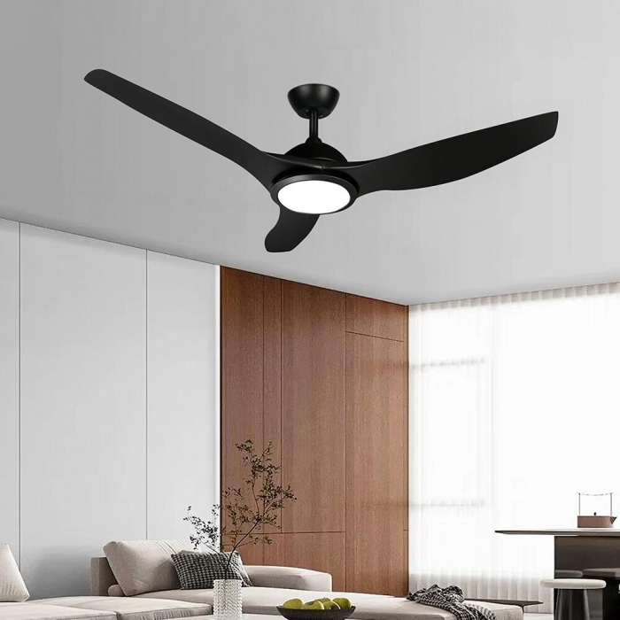 Ventilator de tavan LED Fancy, negru, 24W-35W [2]