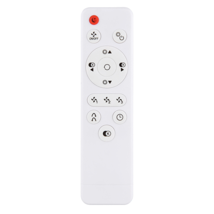 Ventilator de tavan LED Gatian,  metal alb, lemn, plastic transparent, 30W CCT 2700-6500K [4]