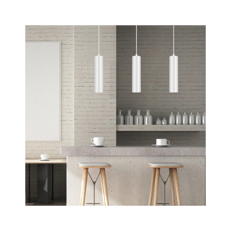 Suspensie alba, 1x35W GU10, BH04-00400 [1]