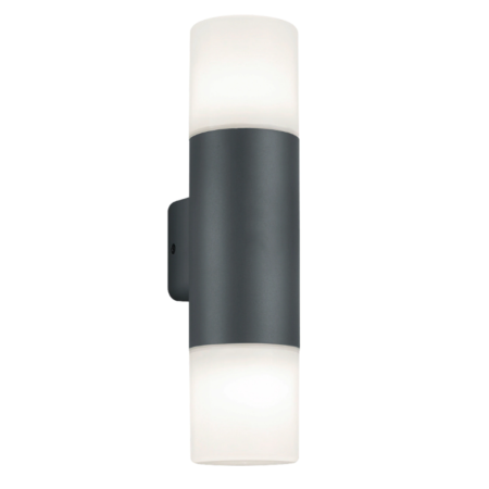 Iluminat exterior - Aplica Ascot 2, antracit, 1xE27 KL132000