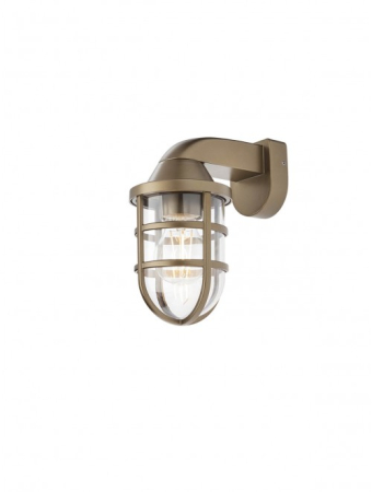 Aplice de perete exterior - Aplica de exterior Cage, alama, 1xE27, 90205