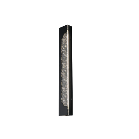 Iluminat exterior - Aplica de perete LED Frozen 80, negru/transparent, 10W 4000K, KL121086
