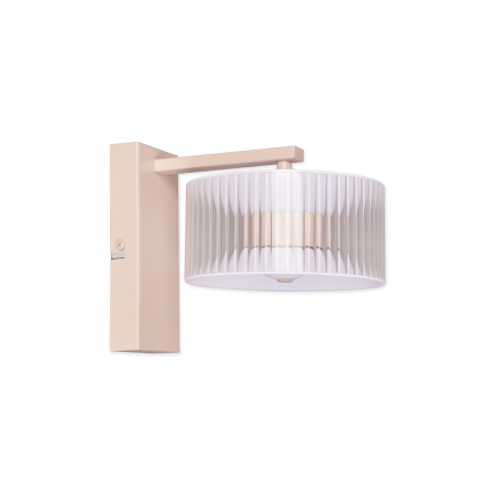 Iluminat interior - Aplica de perete LED Hoop AP1, bej/transparent, 8W 4000K, KL141031