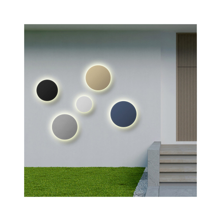 Aplica de perete LED Palermo, gri, 10W, BH07-00182 CCT 3000K/4000K/6500K [1]