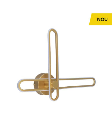 Iluminat interior - Aplica de perete LED Shift AP2 G , auriu, 20W 3000K, KL141035
