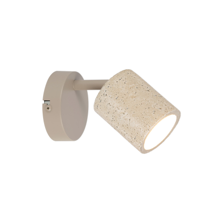 Iluminat interior - Aplica de perete Terra AP1, bej, 1xGU10, KL161034