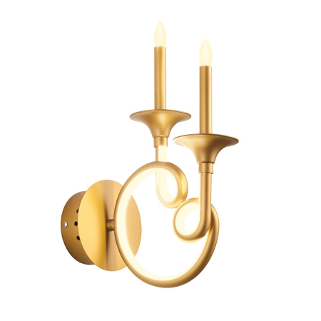 Aplice de perete - Aplica LED Chateau, auriu, 10W 3000K,  ICH W2 11