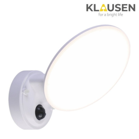 Iluminat exterior - Aplica LED exterior Ossett, cu senzor, alba 12W 4000K