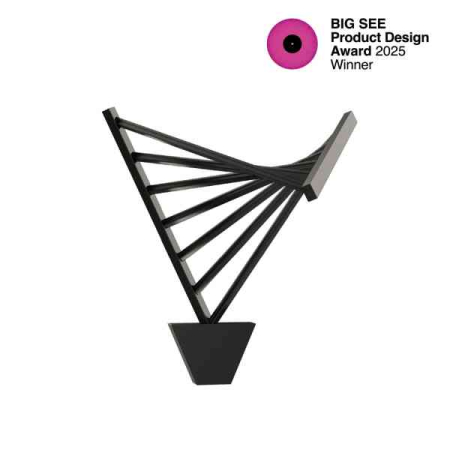 Aplice de perete - Aplica LED Fluctus, 27W negru metal, 141019