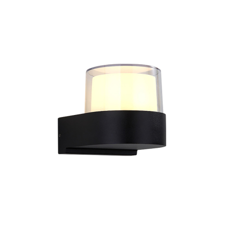 Aplice de perete exterior - Aplica LED Radiance 1, neagra, 6W 4000K, KL121036
