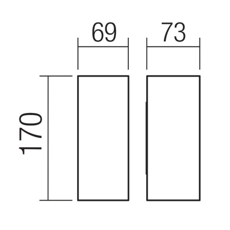 Aplica LED Sonny, 10W, 90635, CCT 2200K/3000K/4000K [1]