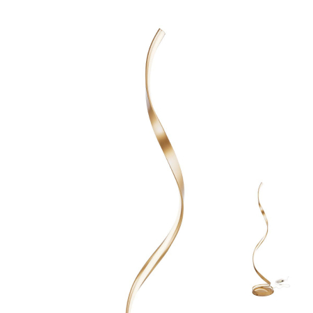 Lampadare - Lampadar LED Torsion, bronze, 24W 3000K 01-1798