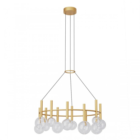 Candelabre - Lustra LED Bolla, auriu mat, 53W, CCT 2700K/3000K, 01-4783