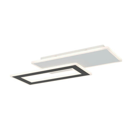 Plafoniere - Plafoniera LED Area, alb/negru, 30W CCT 3000K/4000K/6500K, 01-4346
